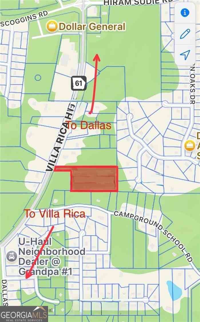 Vacant Land For Sale - Villa Rica Highway<br/> Dallas, GA 30157