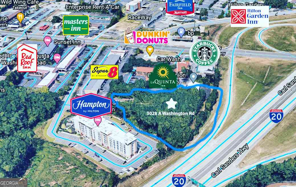 Vacant Land For Sale - 3028 Washington Road #a<br/> Augusta, GA 30907