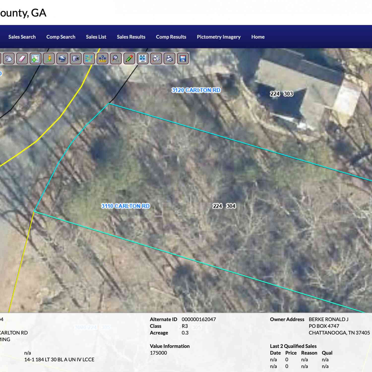Vacant Land For Sale - 3110 Carlton Road<br/> Cumming, GA 30041