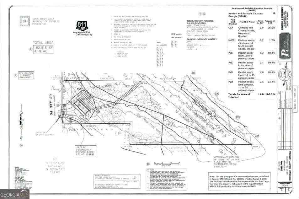 Vacant Land For Sale - 3060 Highway 20 SE<br/> Conyers, GA 30013
