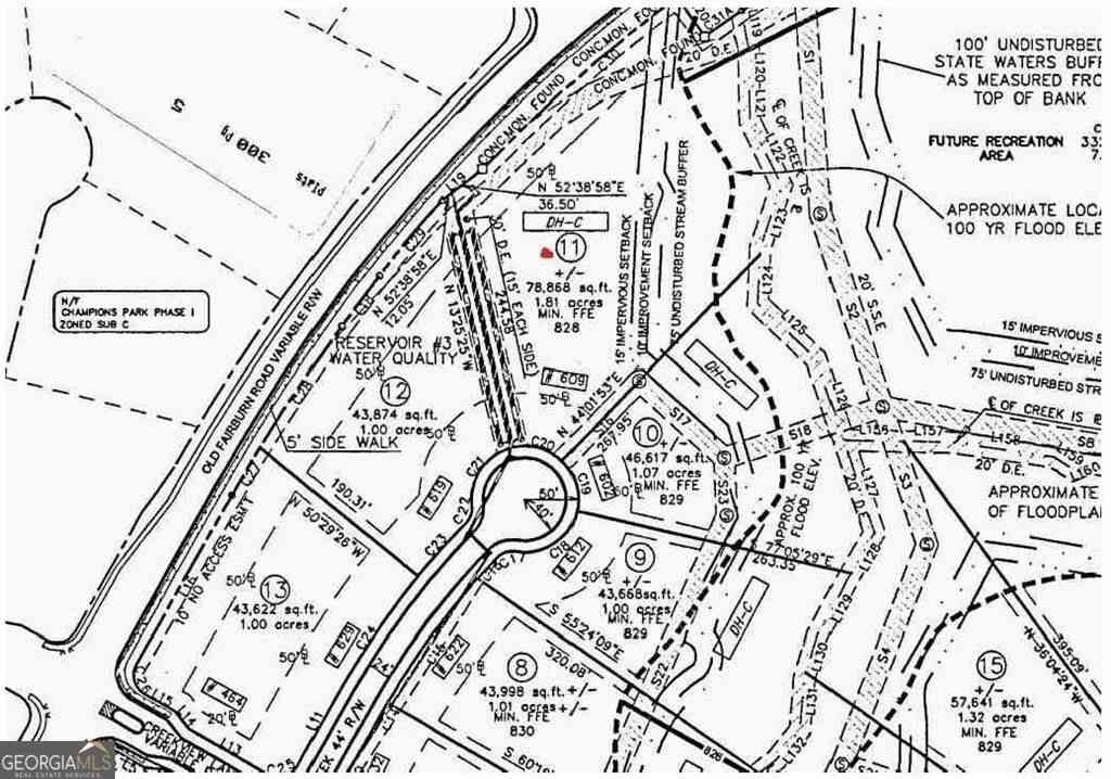 Vacant Land For Sale - 609 Katy Creek<br/> Atlanta, GA 30349