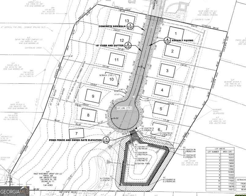 Vacant Land For Sale - Hawkins Crossing<br/> South Fulton, GA 30349