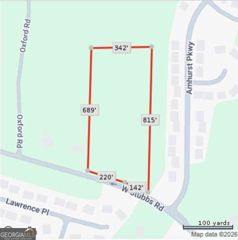 Vacant Land For Sale - W Stubbs Road<br/> South Fulton, GA 30349