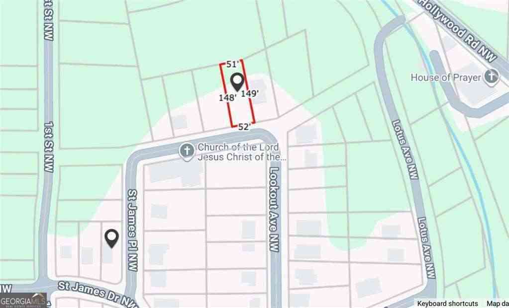 Vacant Land For Sale - North Circle Drive NW<br/> Atlanta, GA 30318