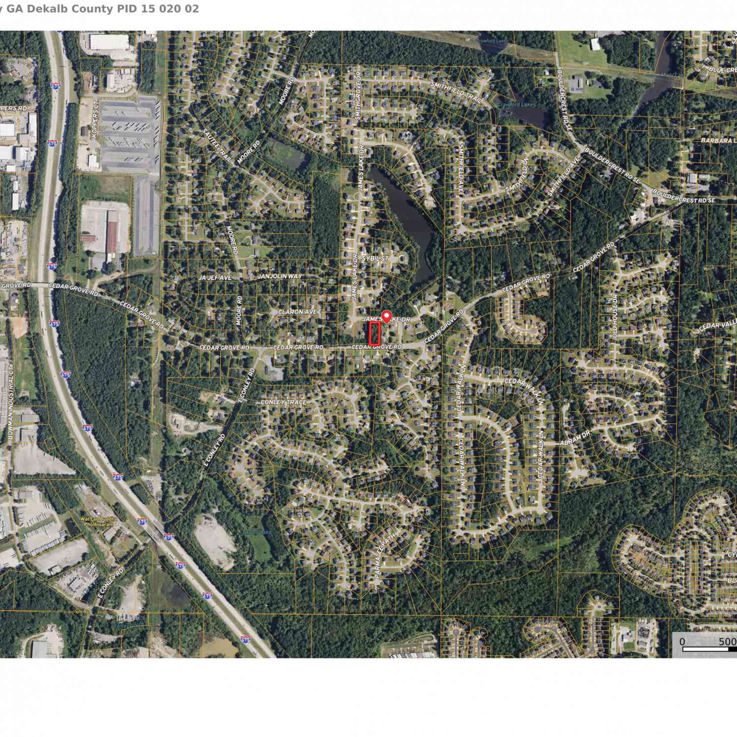 Vacant Land For Sale - 1868 Cedar Grove Road<br/> Dekalb County, Conley, GA 30288