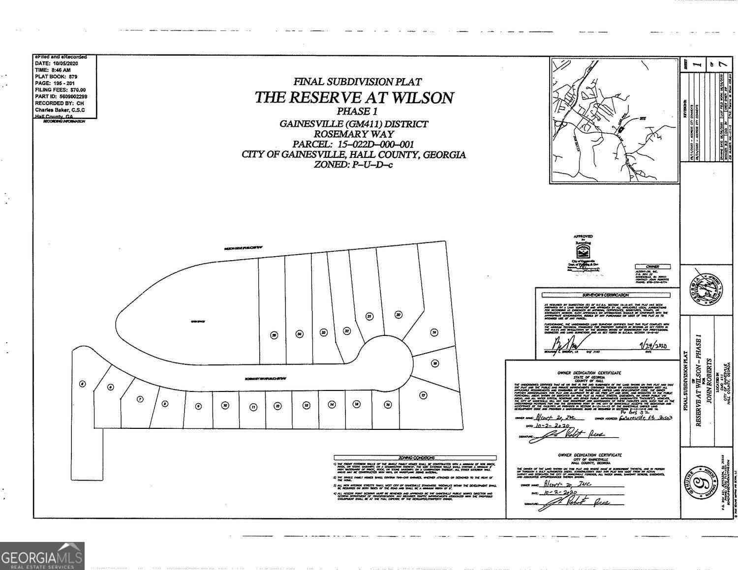 Vacant Land For Sale - LOT 18 Rosemary Way<br/> Gainesville, GA 30507