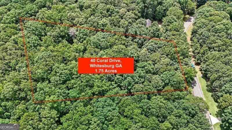 Vacant Land For Sale - 40 Coral Drive<br/> Whitesburg, GA 30185