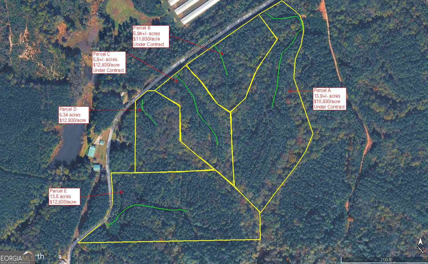 Vacant Land For Sale - LOT D Ryo Mountain Road #9609-D<br/> Fairmount, GA 30139