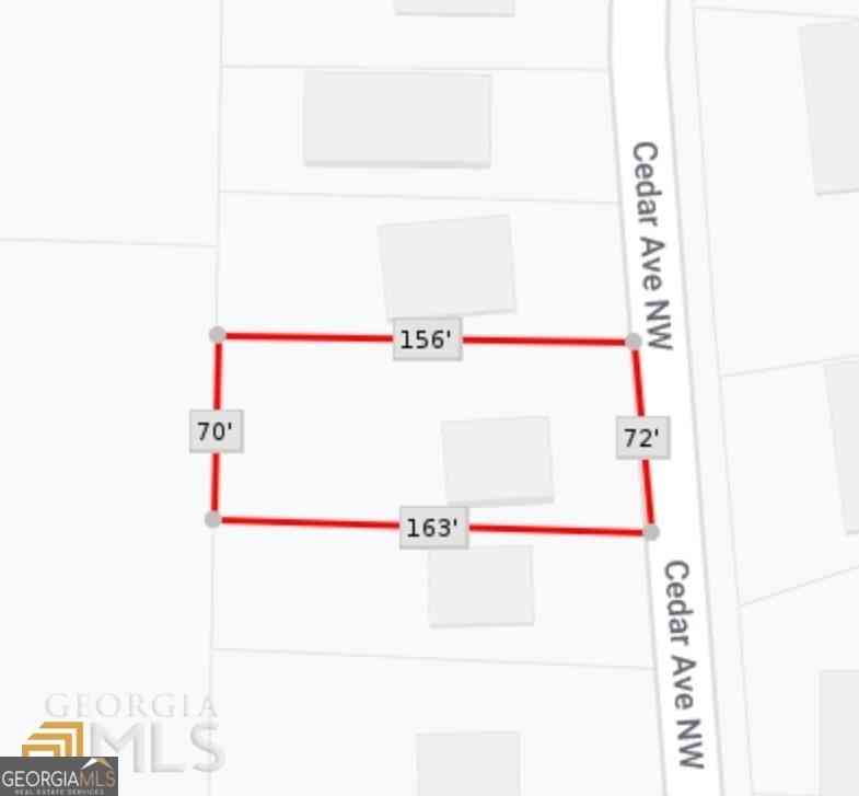 Vacant Land For Sale - 736 Cedar Avenue NW<br/> Fulton County, Atlanta, GA 30318