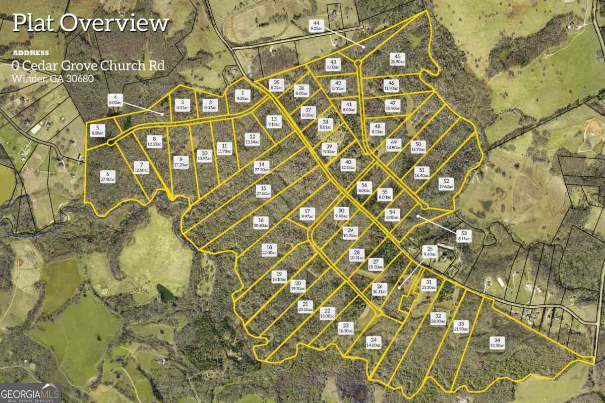 Vacant Land For Sale - Cedar Grove Church Rd. Lot 36<br/> Winder, GA 30680