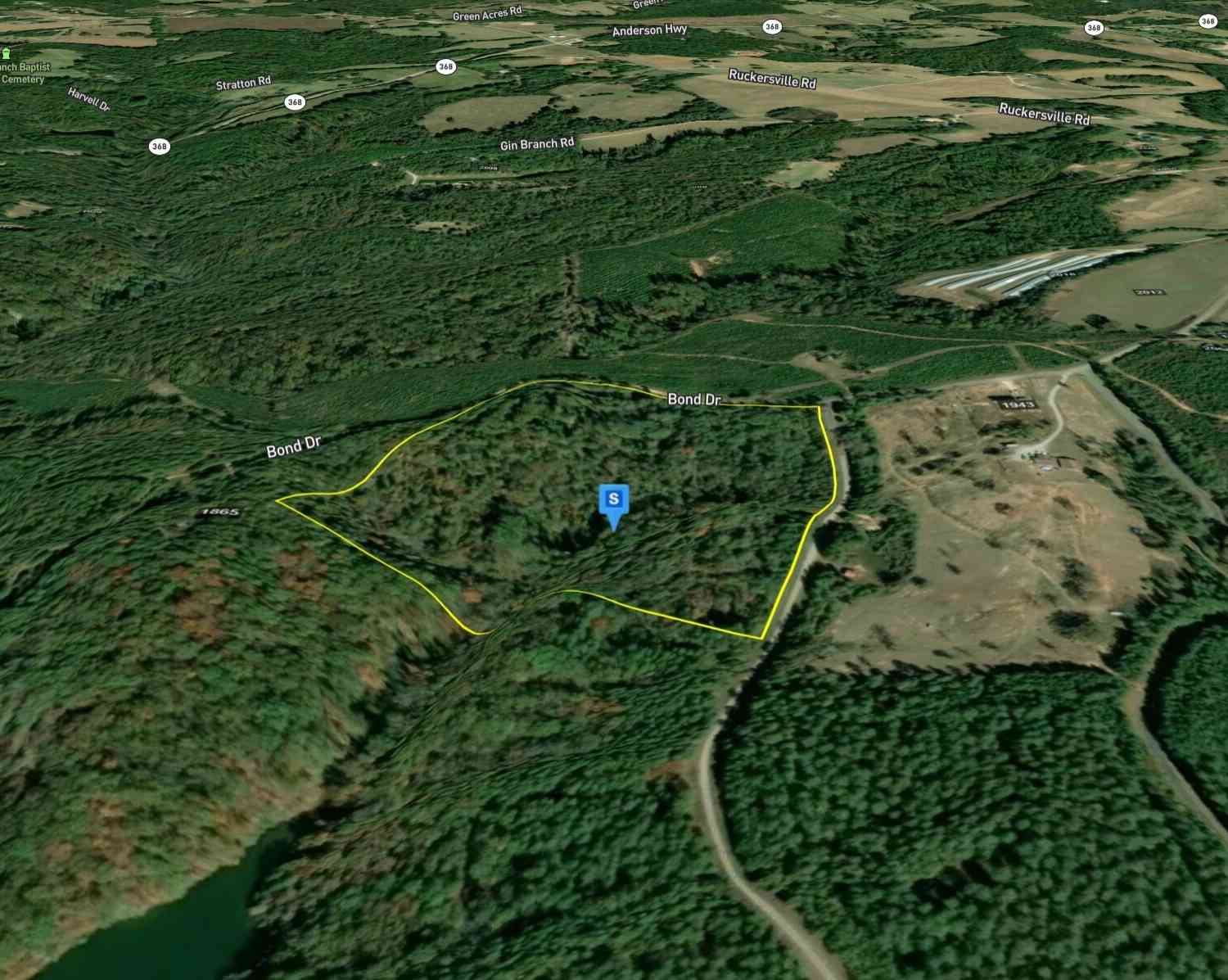 Vacant Land For Sale - 1855 Bond Drive<br/> Elberton, GA 30635