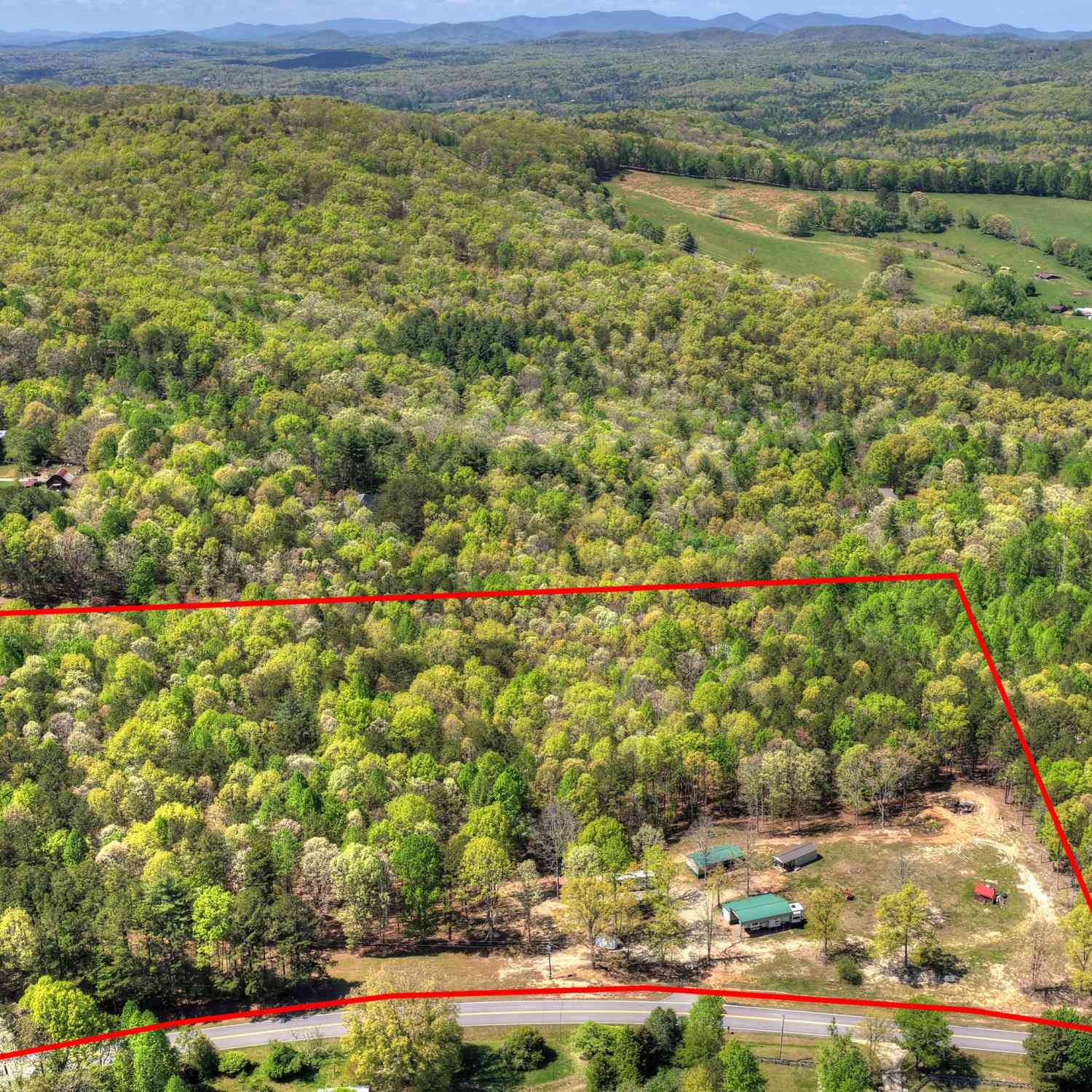 Vacant Land For Sale - 3455 Jones Creek Road<br/> Blairsville, GA 30512