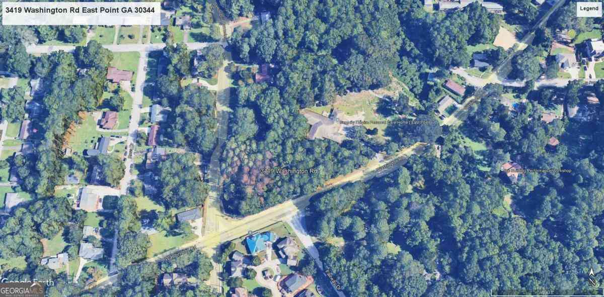 Vacant Land For Sale - 3419 Washington Road<br/> East Point, GA 30344