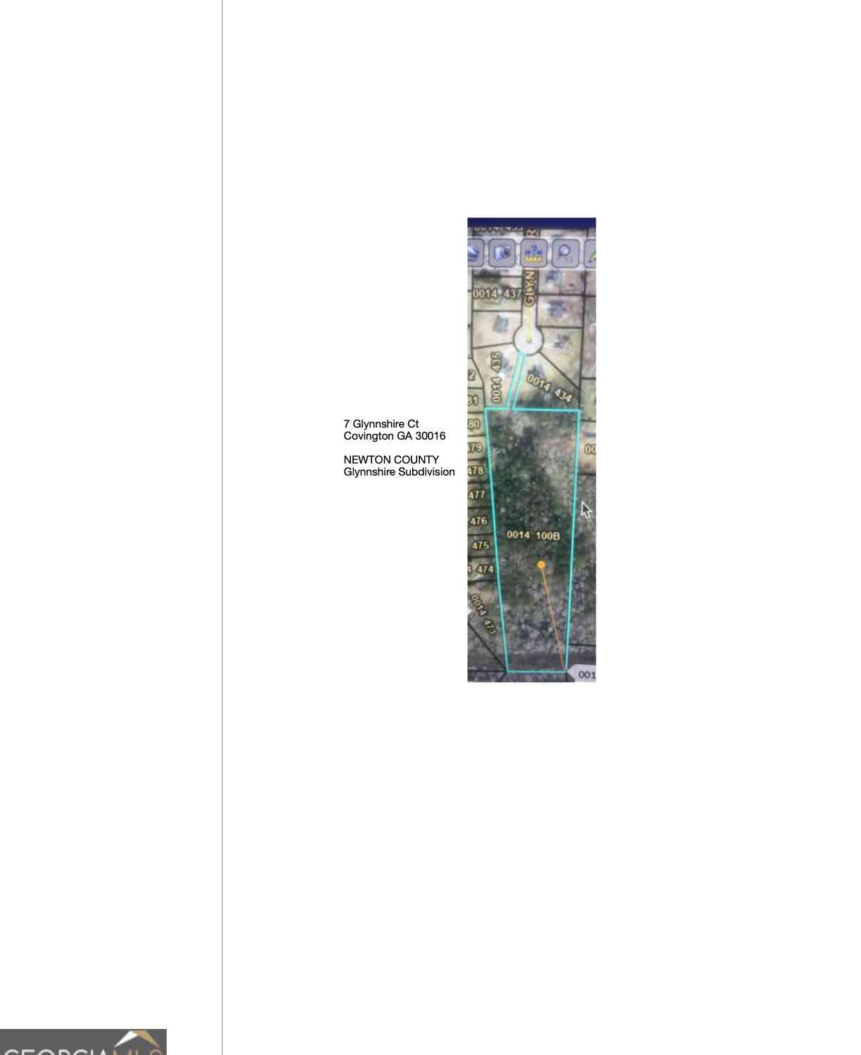 Vacant Land For Sale - 7 Glynnshire Court<br/> Covington, GA 30016