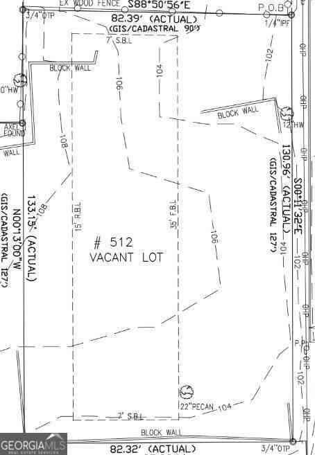 Vacant Land For Sale - 512 Gary Road NW<br/> Atlanta, GA 30318