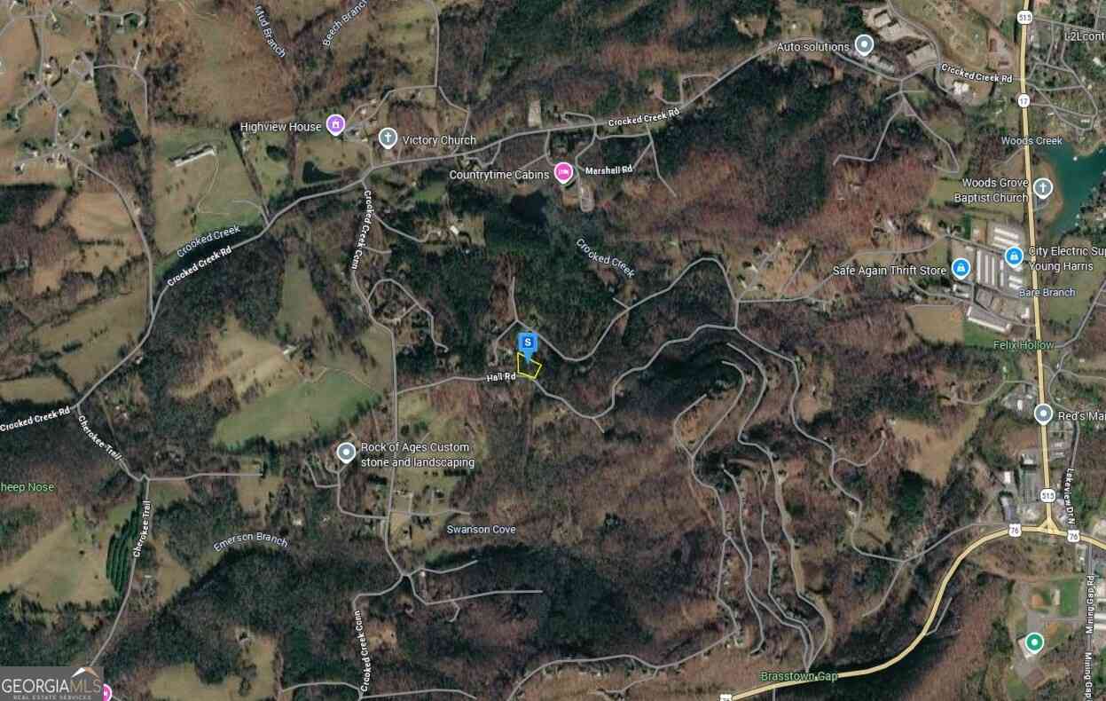 Vacant Land For Sale - 4941 Hall Road<br/> Young Harris, GA 30582