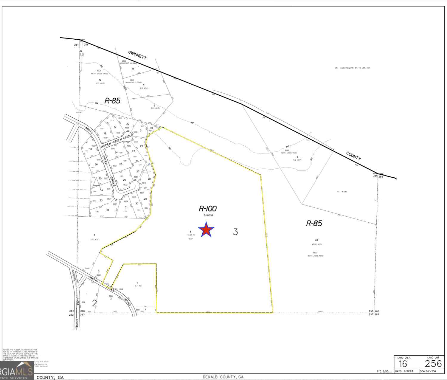 Vacant Land For Sale - Smith James Road<br/> Dekalb County, Snellville, GA 30039