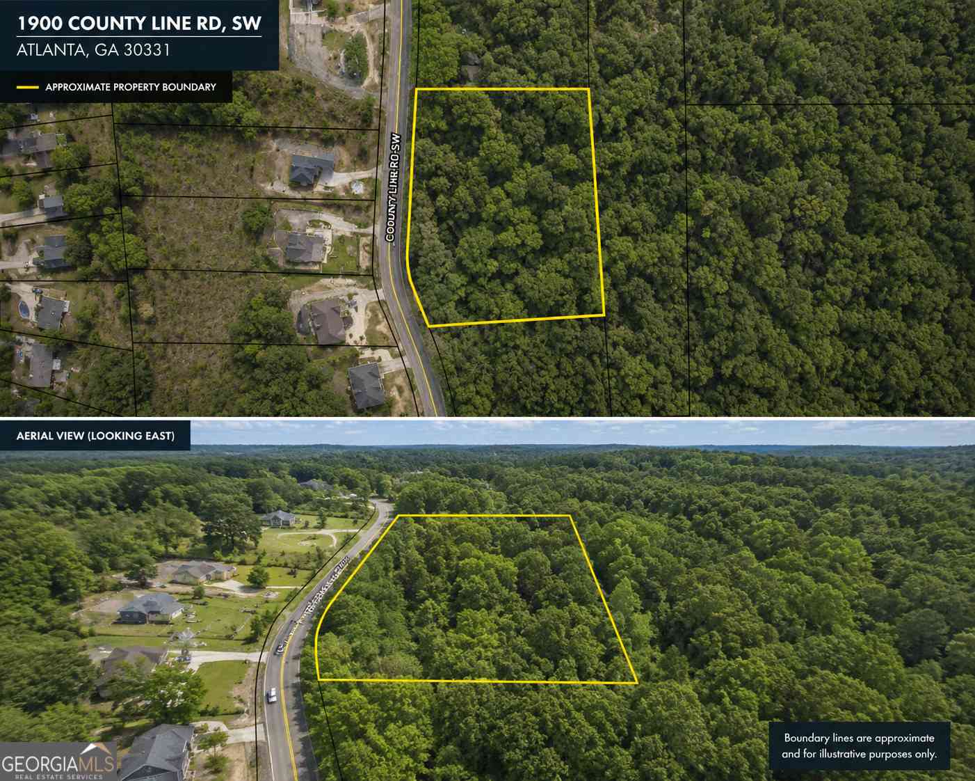 Vacant Land For Sale - 1900 County Line Road SW<br/> Fulton County, Atlanta, GA 30331