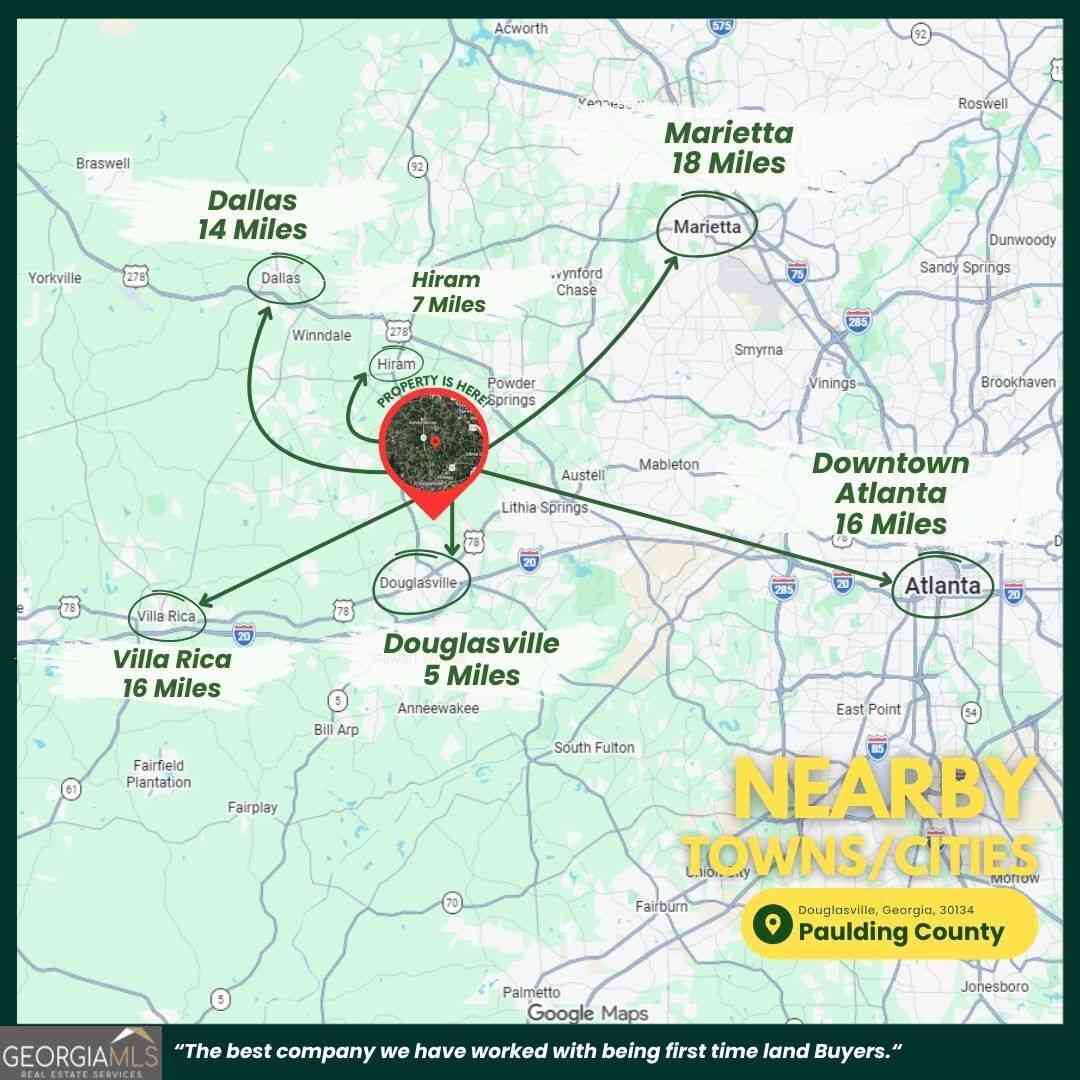 Vacant Land For Sale - Hunter Road<br/> Douglasville, GA 30134