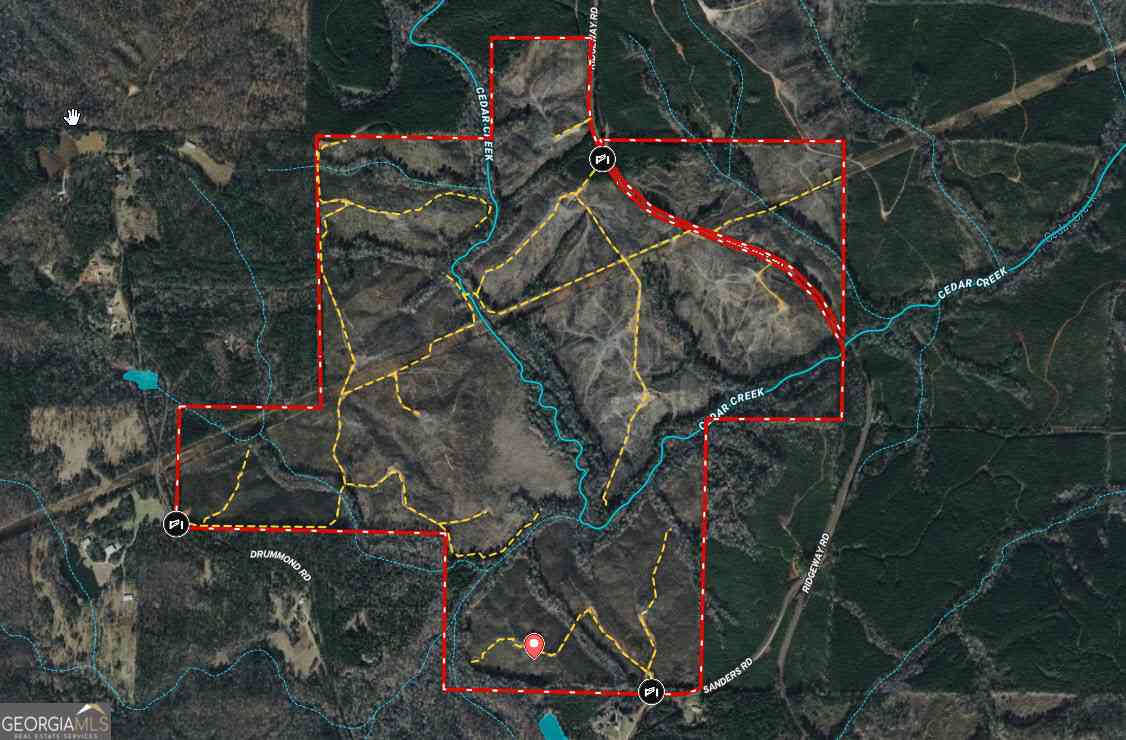 Vacant Land For Sale - 715+/- AC Ridgeway Road<br/> Franklin, GA 30217