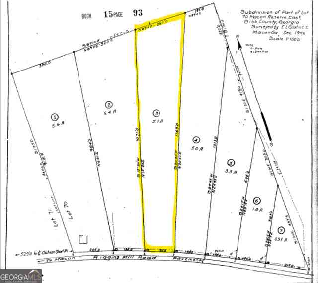 Vacant Land For Sale - 3164 Riggins Mill Road<br/> Bibb County, Macon, GA 31217