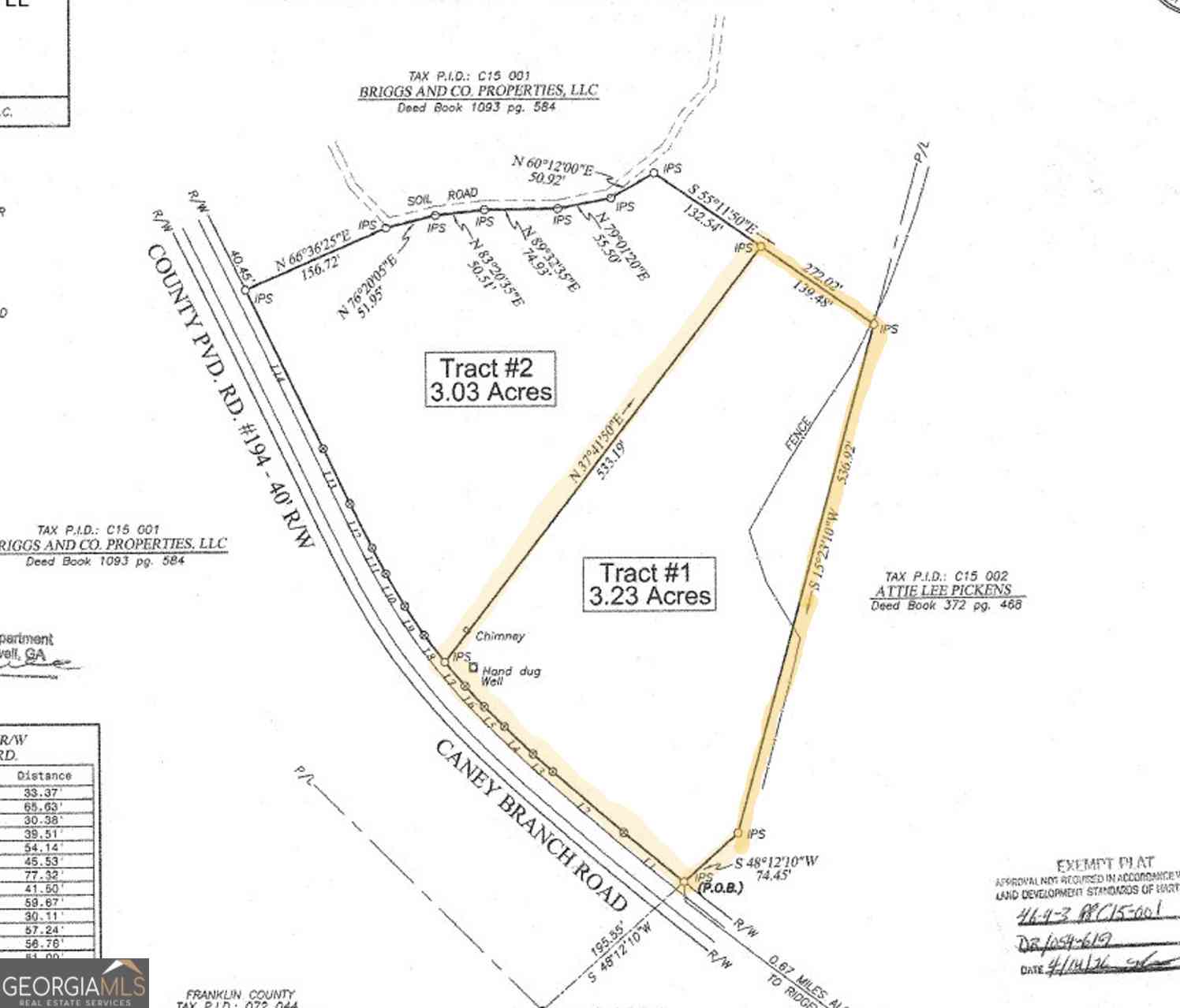 Vacant Land For Sale - Caney Branch<br/> Lavonia, GA 30553