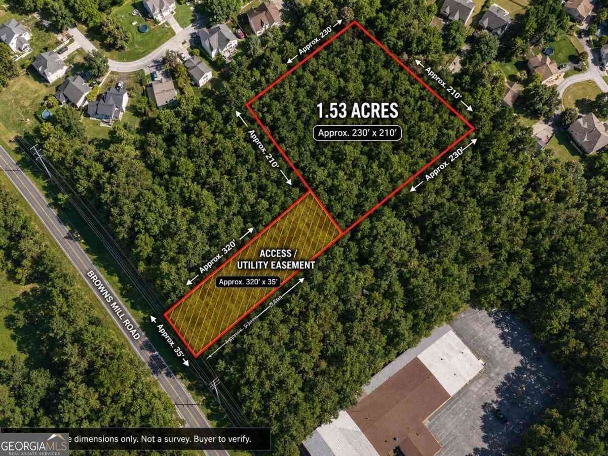 Vacant Land For Sale - 5440 Browns Mill Road<br/> Lithonia, GA 30038
