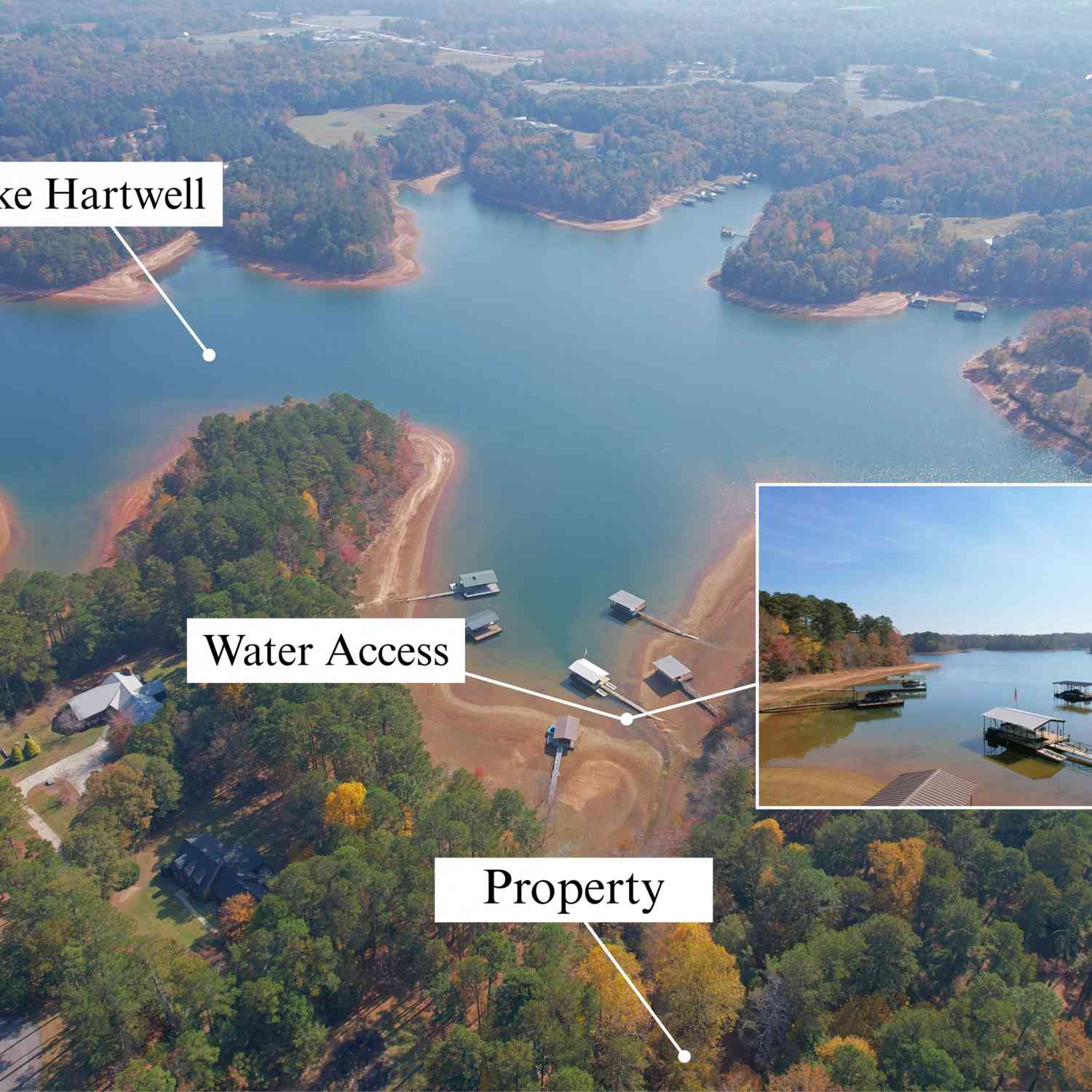 Vacant Land For Sale - 30 Melody Farms Drive<br/> Hartwell, GA 30643