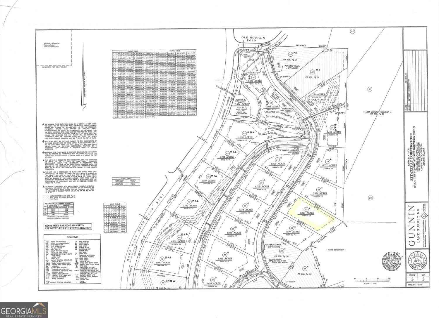 Vacant Land For Sale - 5062 Pindos Trail SW<br/> Cobb County, Powder Springs, GA 30127