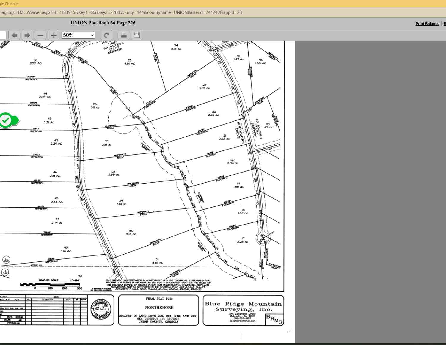 Vacant Land For Sale - LOT 48 Water Oak Lane<br/> Union County, Blairsville, GA 30512