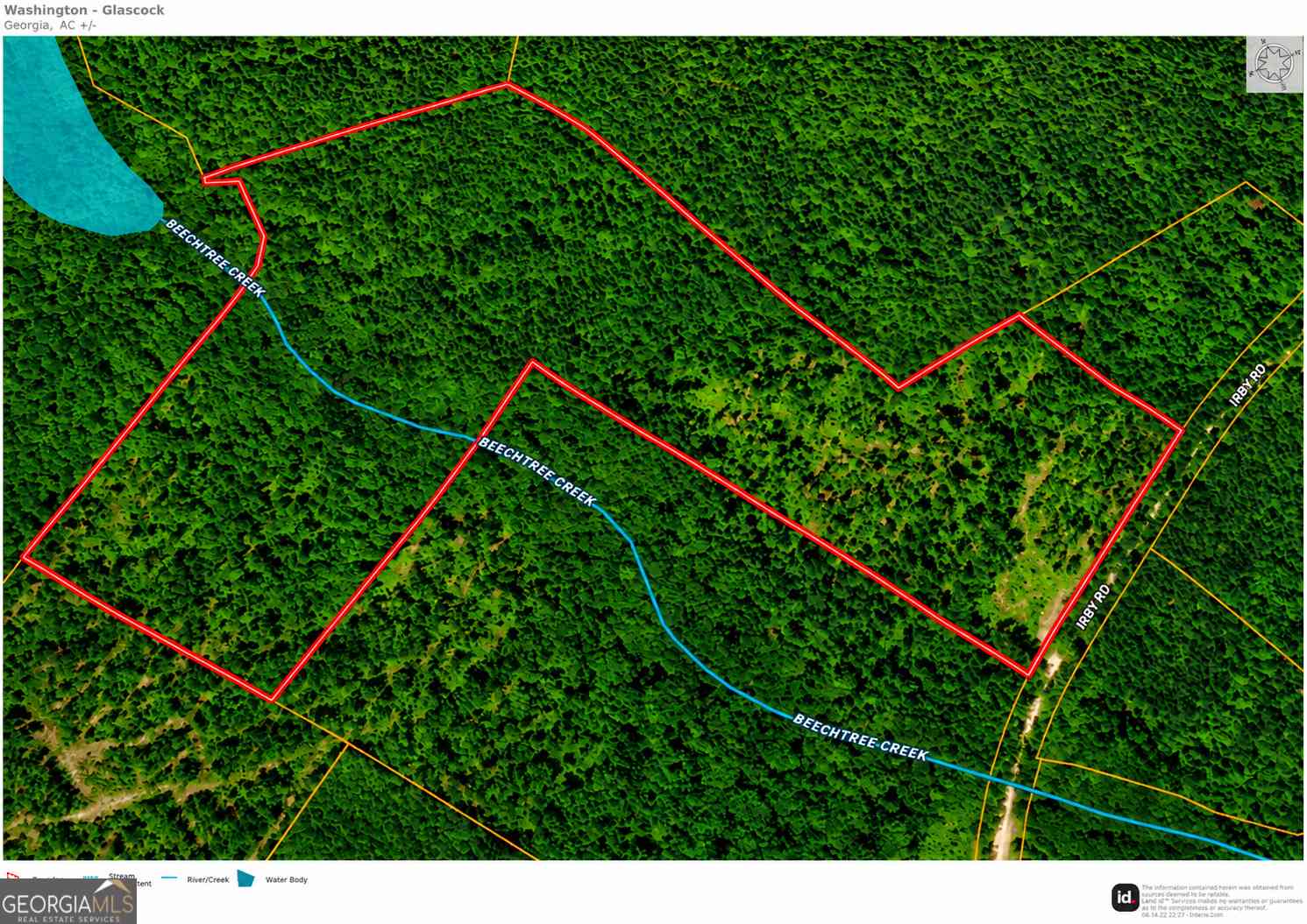 Vacant Land For Sale - 39.87 ACRES Irby Road<br/> Gibson, GA 30810