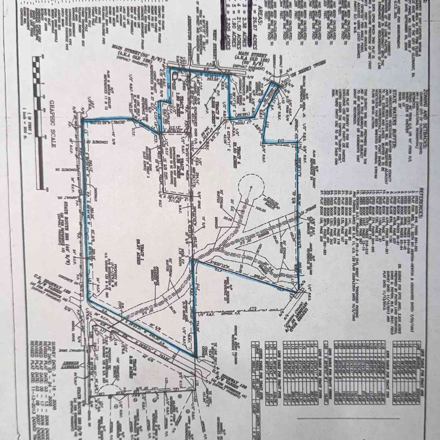 Vacant Land For Sale - 221/429 King St/main Street<br/> Clermont, GA 30527