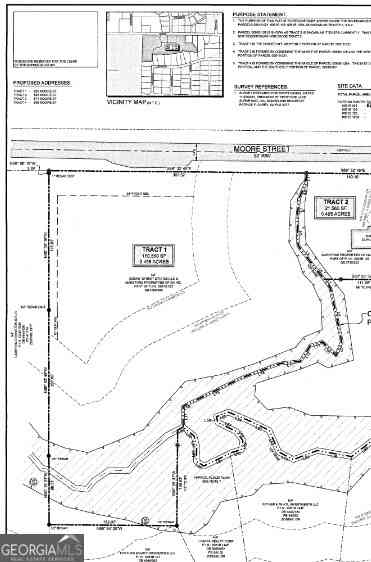 Vacant Land For Sale - 625 Moore Street<br/> Newton County, Oxford, GA 30054