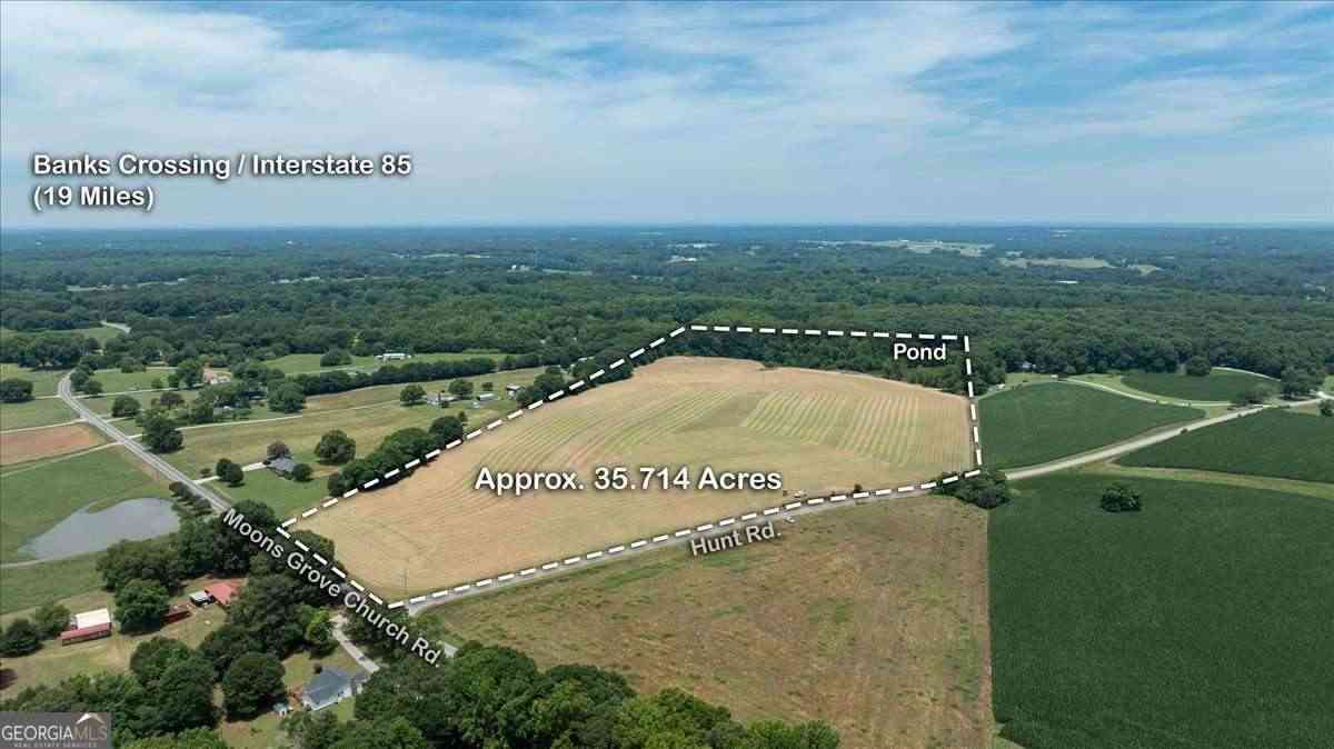 Vacant Land For Sale - Moons Grove Church Road<br/> Danielsville, GA 30633