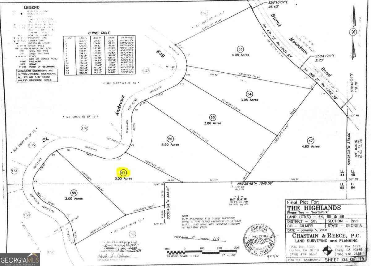 Vacant Land For Sale - 57 St Andrews Way<br/> Ellijay, GA 30536