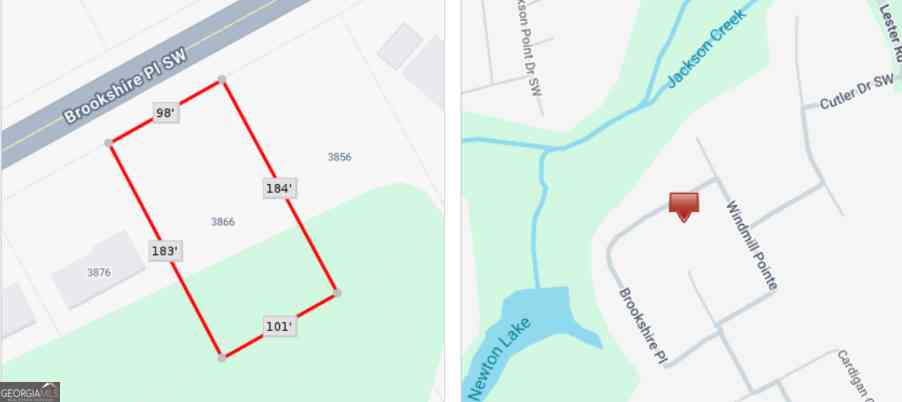 Vacant Land For Sale - 3866 Brookshire Place<br/> Lawrenceville, GA 30044