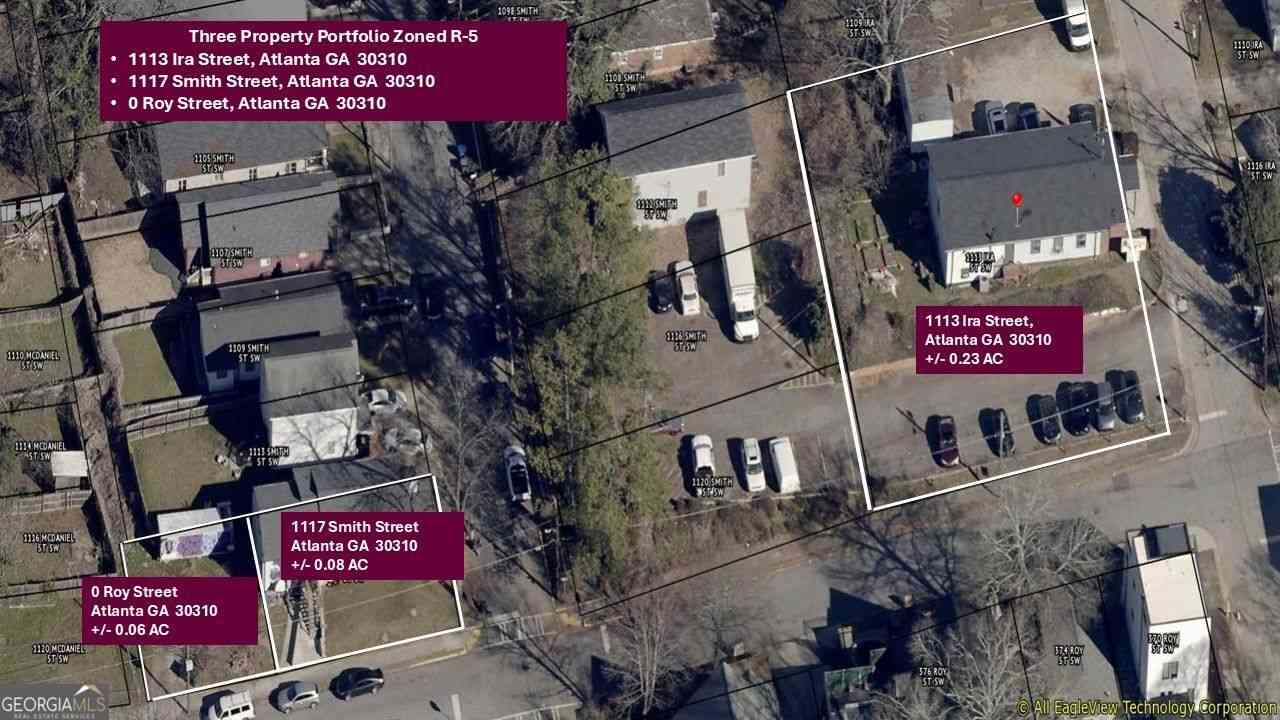 Vacant Land For Sale - 1113 Ira Street SW<br/> Atlanta, GA 30310