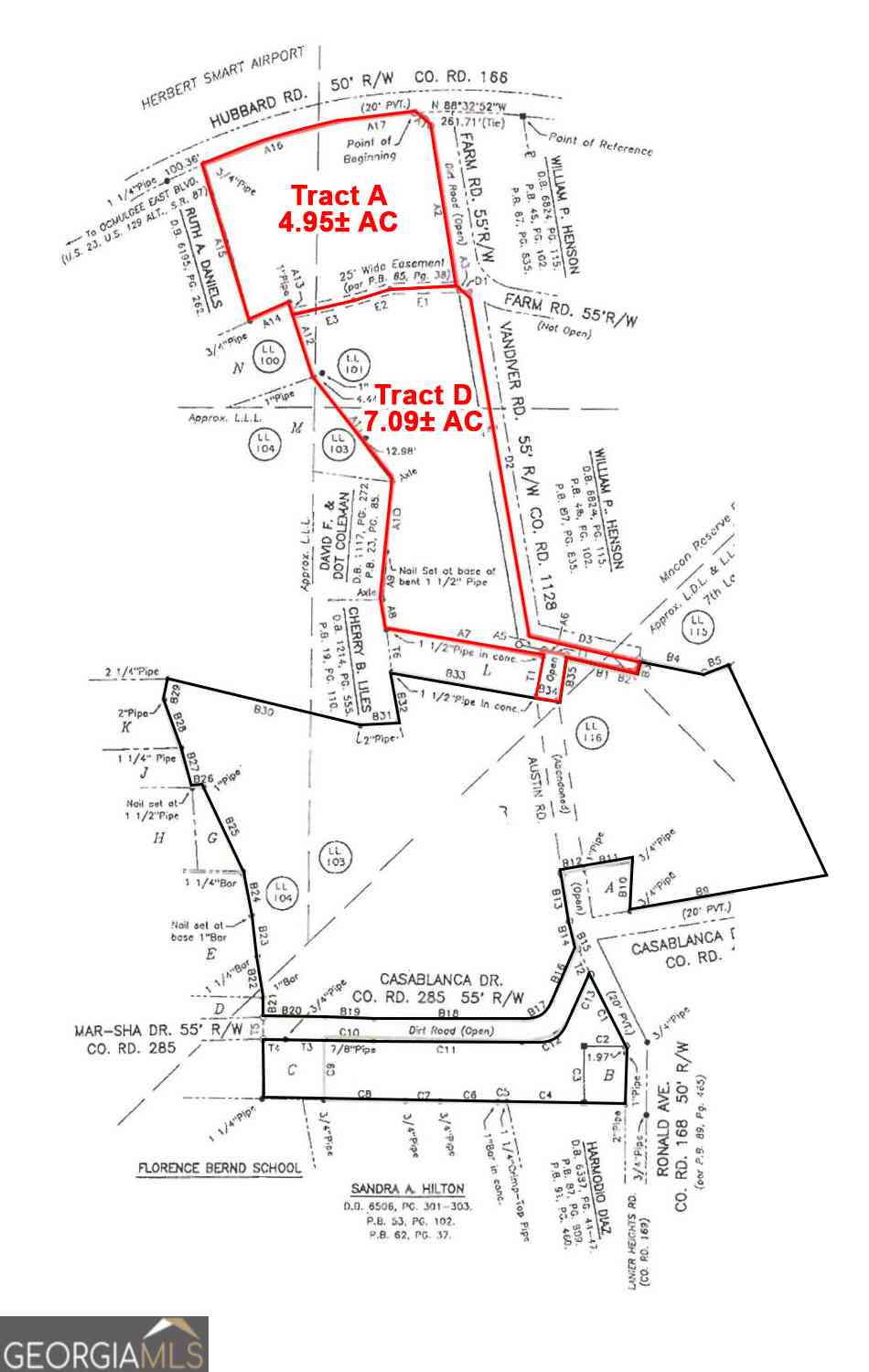 Vacant Land For Sale - 2091 Hubbard Road<br/> Macon, GA 31217