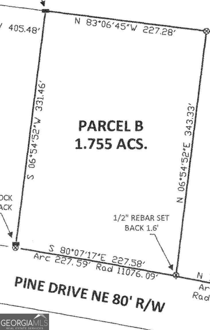 Vacant Land For Sale - 105 Pine Drive NE<br/> Milledgeville, GA 31061