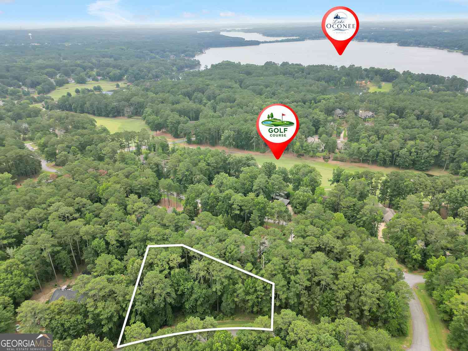 Vacant Land For Sale - 1060 Fairway Ridge Road<br/> Greensboro, GA 30642