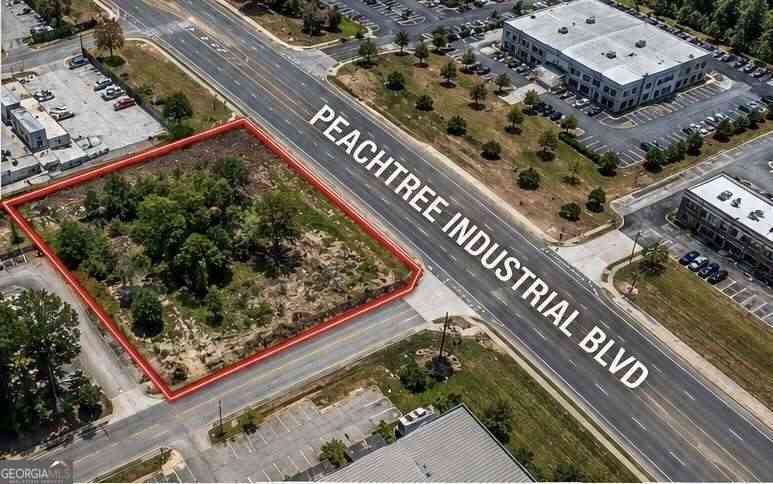 Vacant Land For Sale - Peachtree Industrial Boulevard<br/> Gwinnett County, Buford, GA 30518