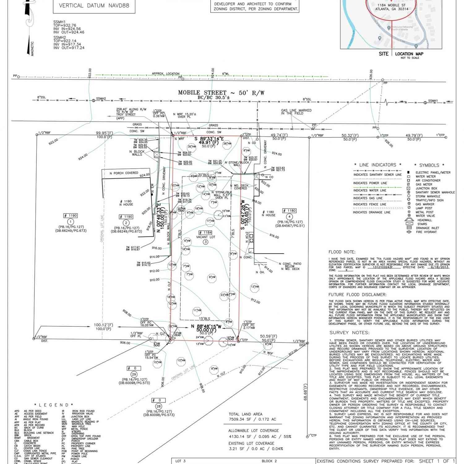 Vacant Land For Sale - 1184 Mobile Street NW<br/> Atlanta, GA 30314