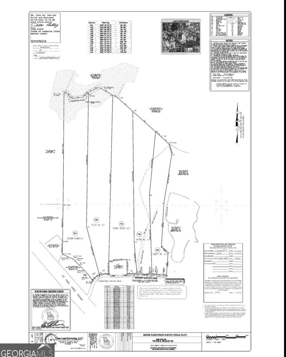 Vacant Land For Sale - Horseshow Road NW<br/> Bartow County, Adairsville, GA 30103