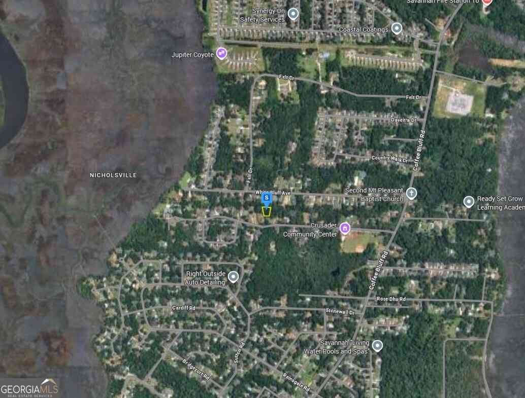 Vacant Land For Sale - 204 Coffee Bluff Villa Road<br/> Chatham County, Savannah, GA 31419