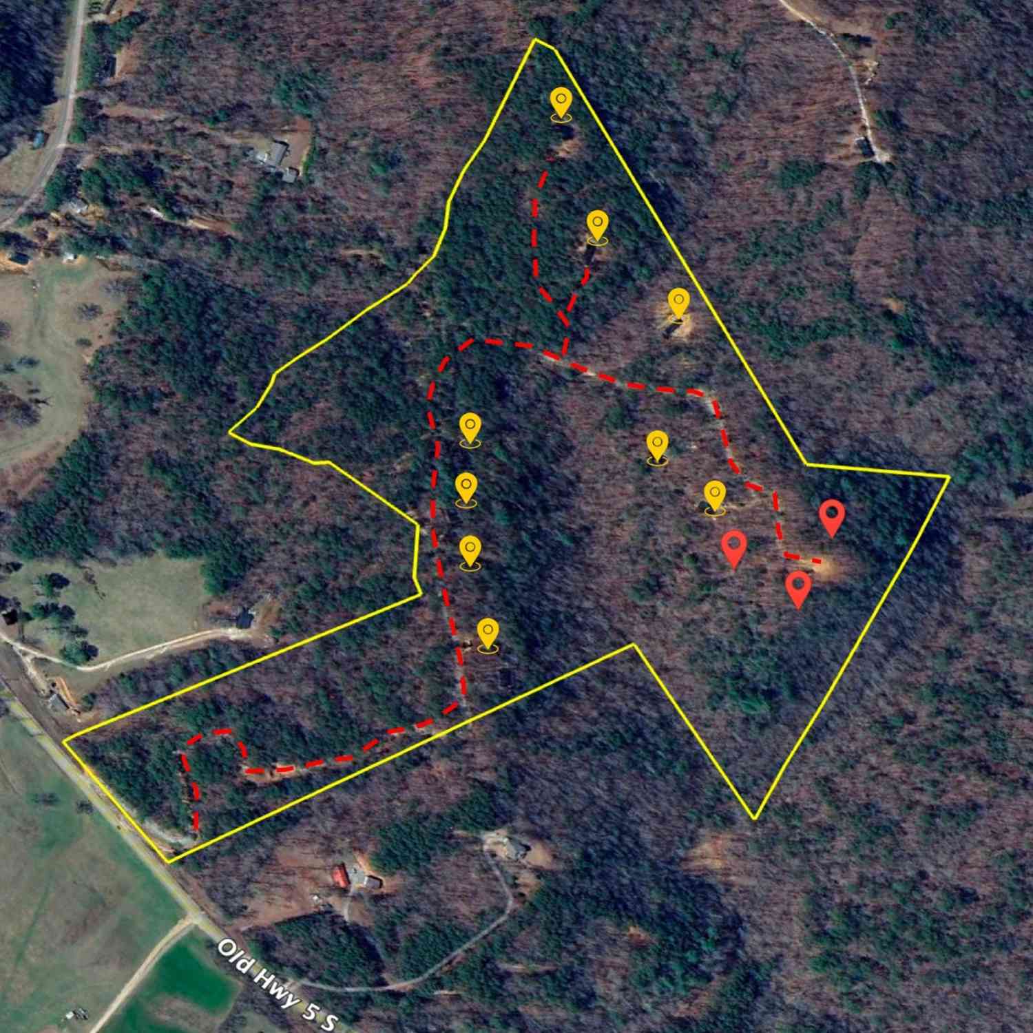 Vacant Land For Sale - 536 Vayhaus Trail<br/> Ellijay, GA 30540