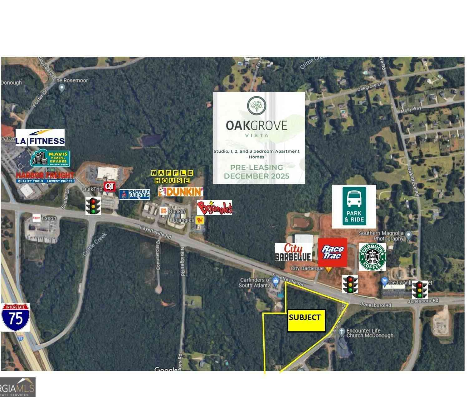 Vacant Land For Sale - 1199 Jonesboro Road<br/> McDonough, GA 30253