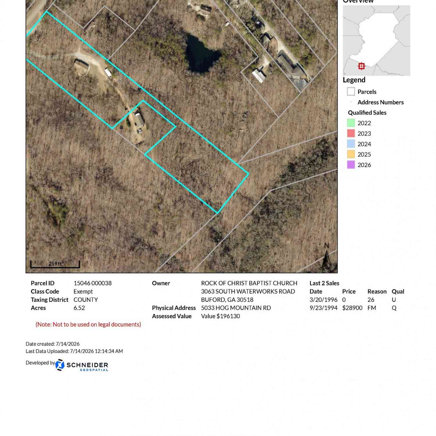Vacant Land For Sale - 5033 Hog Mountain Road<br/> Hall County, Flowery Branch, GA 30542