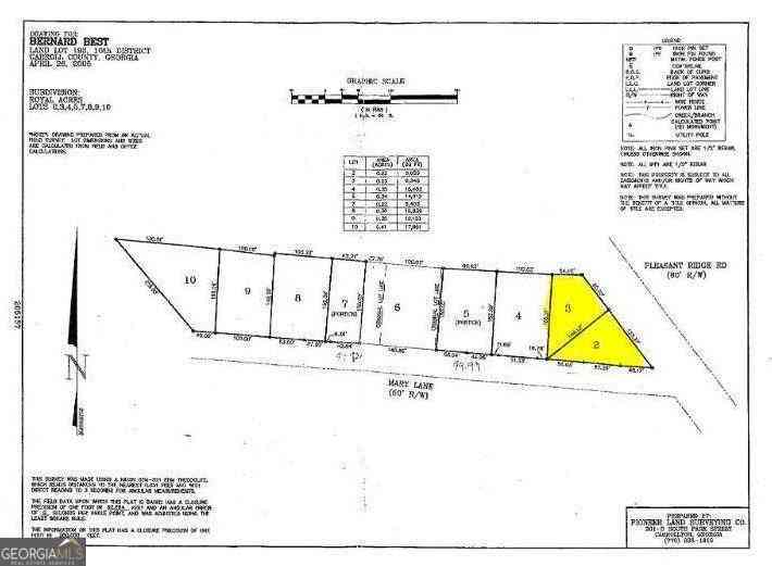 Vacant Land For Sale - Pleasant Ridge Church Road<br/> Carroll County, Carrollton, GA 30117