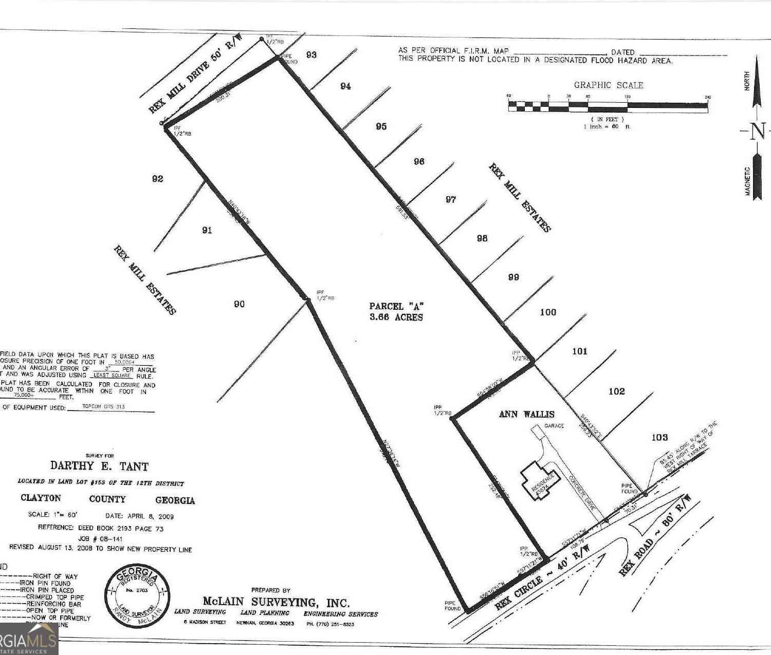 Vacant Land For Sale - Rex Circle<br/> Clayton County, Rex, GA 30273