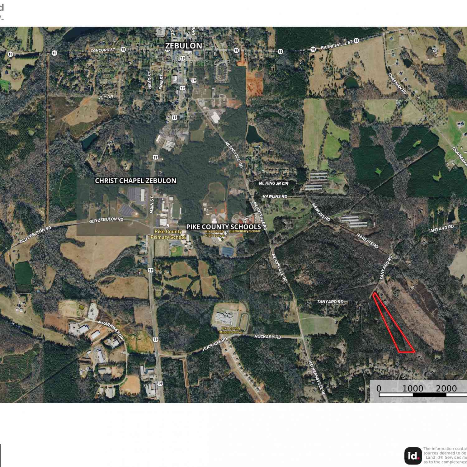 Vacant Land For Sale - Tanyard Road<br/> Zebulon, GA 30295
